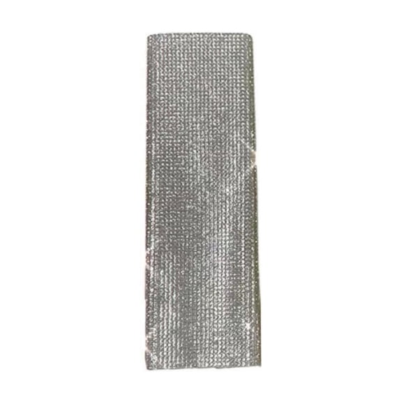 Microphone Guard Decorative Mic Sleeve Case Housing Skin with Rhinestones for KTV Hosts and MCs