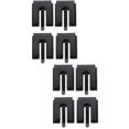 thumbnail image 1 of Microphone Hook Bracket 8 PCS Mobile Radio Holder Clip for Two-Way Handheld Iron, 1 of 6