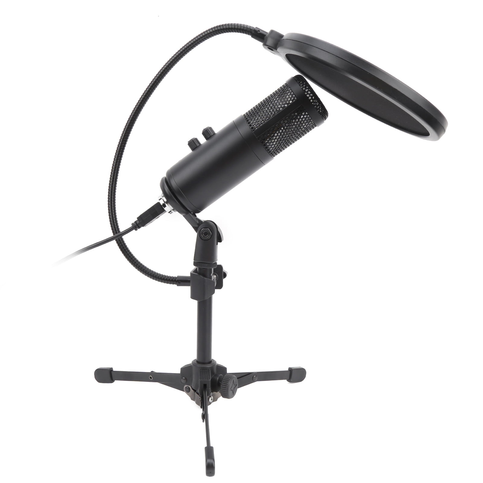 Microphone Kit, USB Condenser Microphone, Cardioid Highfidelity For