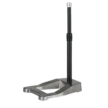 Microphone Mic Stand Adjustable Height Convenient Assemble Non Slip Durable Space Saving Desktop Mount for Radio Broadcasting Stlyle B