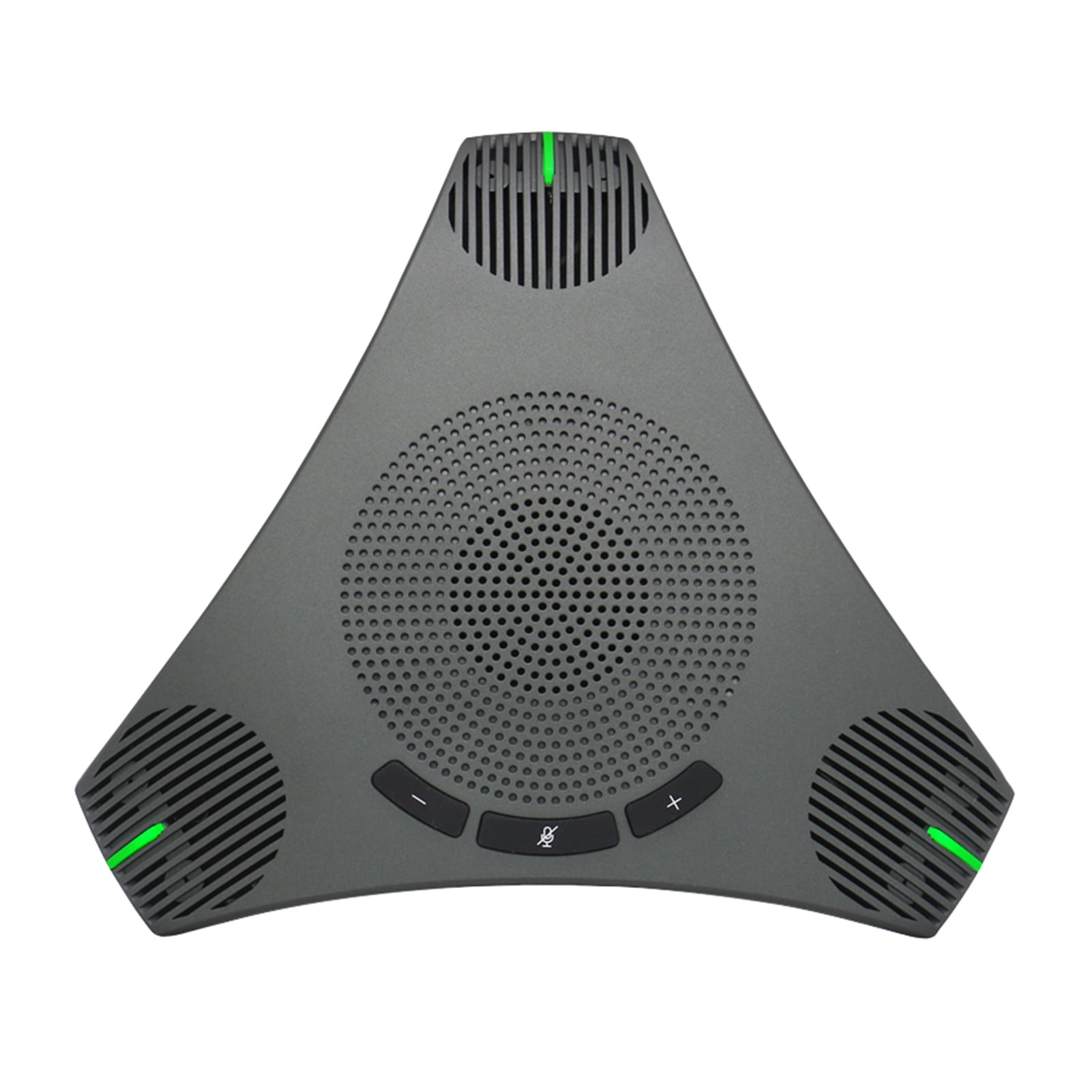 Aibecy USB Speakerphone Conference Microphone Omnidirectional Computer Mic 360° Voice Pickup with Mute Key for Skype/Video Conference/Online Course/Live Streaming/Gaming/Daily Chatting