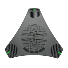 Aibecy USB Speakerphone Conference Microphone Omnidirectional Computer Mic 360 Voice Pickup with Mute Key for Skype/Video Conference/Online Course/Live Streaming/Gaming/Daily Chatting