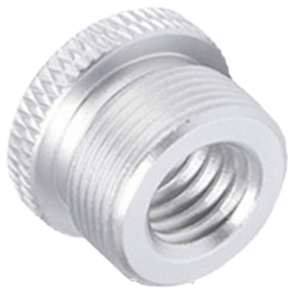Microphone Microphone Screw Clip Thread 3/8"-16 Female to 5/8"-27 Male Adaptor， 3/8 Female to 5/8 Male Metal Adapters