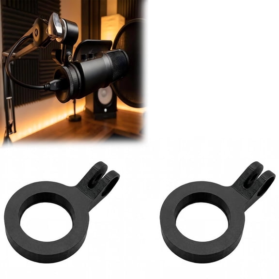 Microphone Mount Adapter for Rode NT-USB, Desk Stand Converter with Secure Connection Design for Recording Studio Streaming Setup, 2Pack
