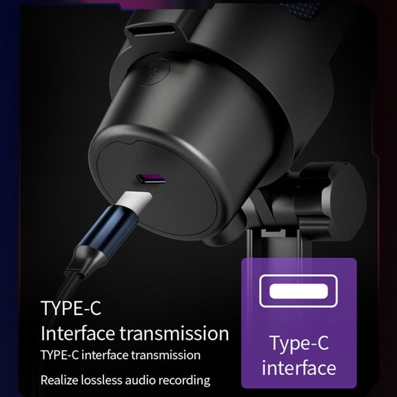 Microphone,Mic Kit Compatible With Mode Pick- Usb Computer Usb With Kit With Pick- One Knob Play One Key And Knob With - Play Compatible Computer Mic To Mute Key To With Mode Play Usb