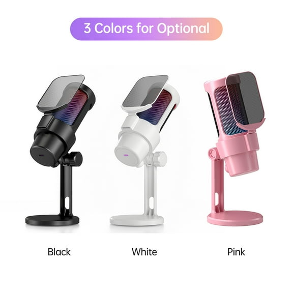 Microphone,Play Compatible Kit With Key To Knob Play One Key And Knob Mic Kit Compatible With To Mute Computer Mic Mute And Mode Pick- Usb With - Pick- One