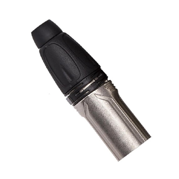 Microphone Plug 3Pin Connector for Auditory Equipment Featuring Secure Locking Mechanism