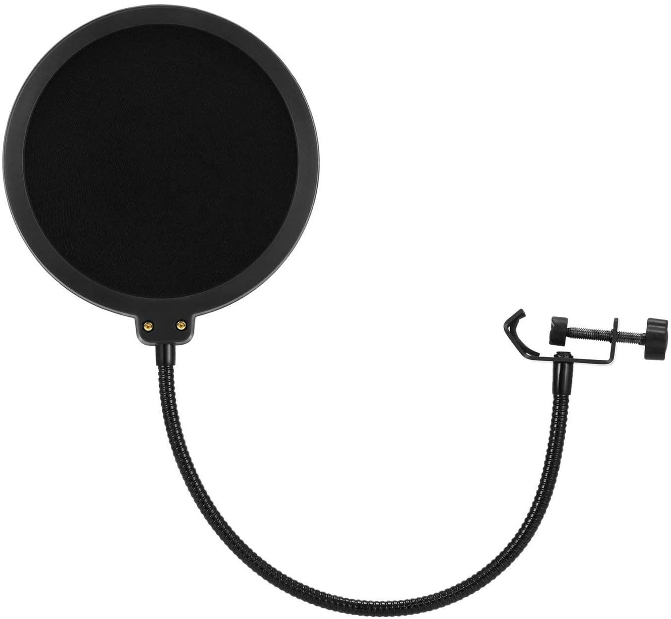 Microphone Pop Filter Mask Shield For Blue Yeti, Moukey 6 inch Dual