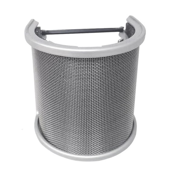 Microphone Popping Filter Condenser Microphone PC Studio Recording Metal Windscreen for Micrphone Popping Screen Replacement