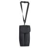 Microphone Protective Case, Adjustable Storage Bag, Waterproof Flap Carry Bag for KTV Performance, Black
