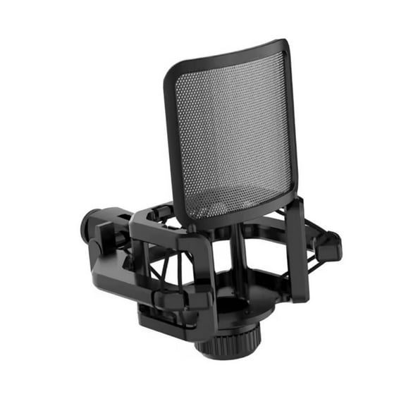 Microphone Shock Mount Antivibration Shock Mount with Filter Screen for Microphones Professional Recordings