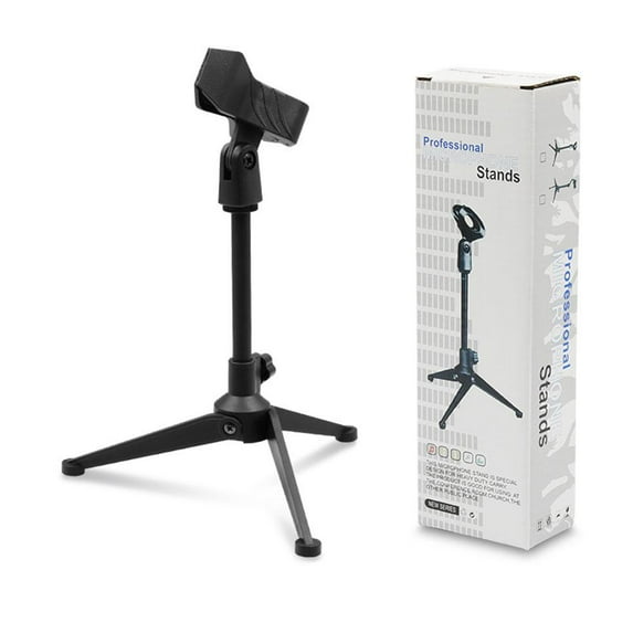 Microphone Stand Floor Height Adjustable w Extending Telescoping Boom Arm: