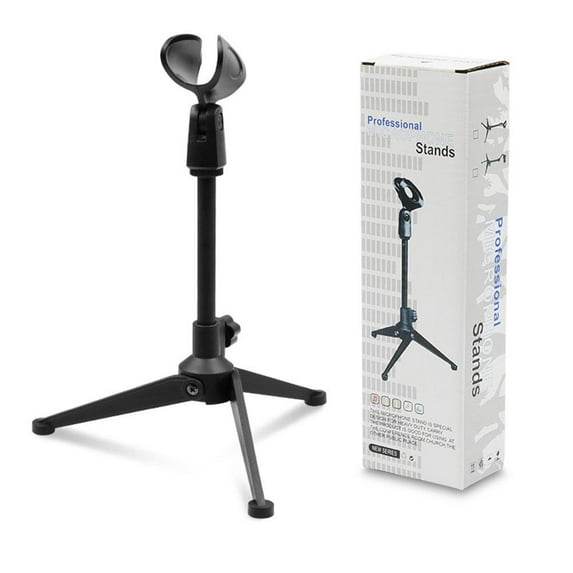 Microphone Stand Floor Height Adjustable w Extending Telescoping Boom Arm:
