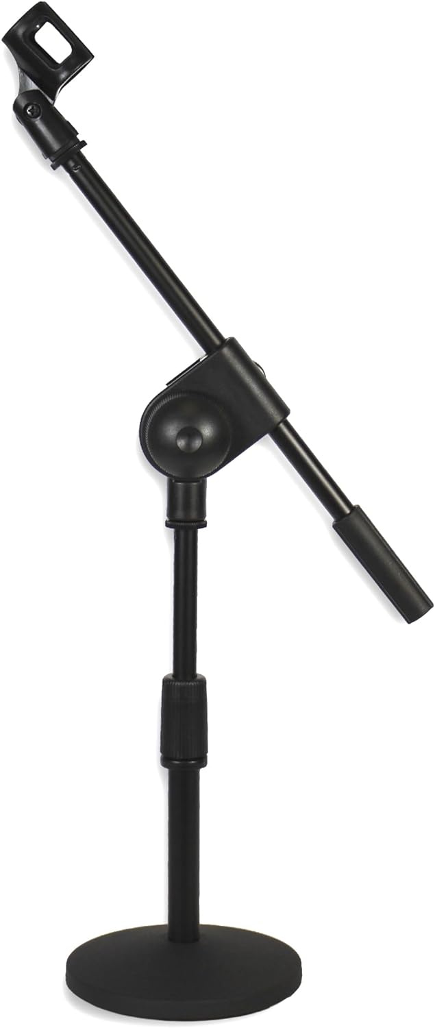 Microphone Stands Desk Desktop Mic Stand for Table Height Adjustable