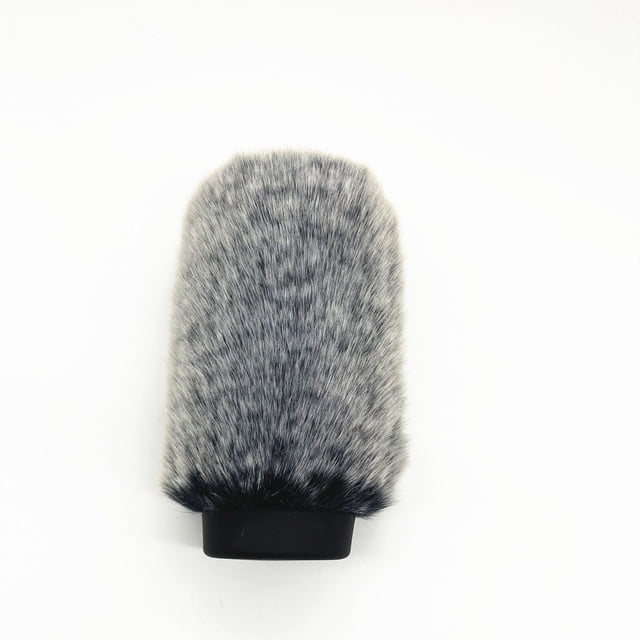 Bonnette Anti-vent Microphone - Compatible Rode NTG3/MKH416 - Fourrure 7.1"