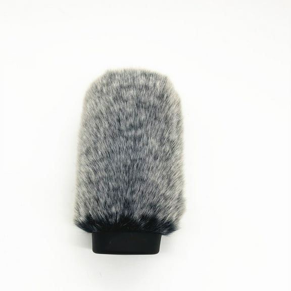 Microphone Wind Muff Pop Filter For Sennheiserr MKH416 MKH418 ME66 K6 Shotgun Microphone Cover windscreen Deadcat For Rode Ntg3 Microphone shield Headset microphone windscreen (Black And White)