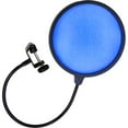 thumbnail image 1 of Microphone Wind Screen Pop Filter (Blue), 1 of 2