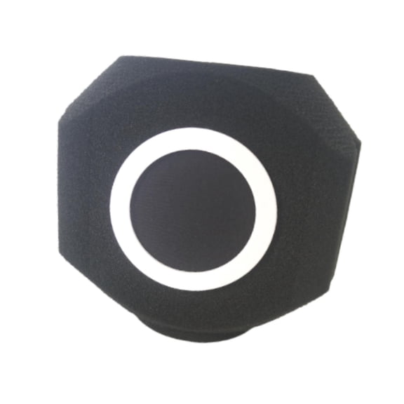 Microphone Wind Screen Sponge Acoustic Filter Sound Shield Foam Portable Noise Reduction for Indoor Outdoor Use