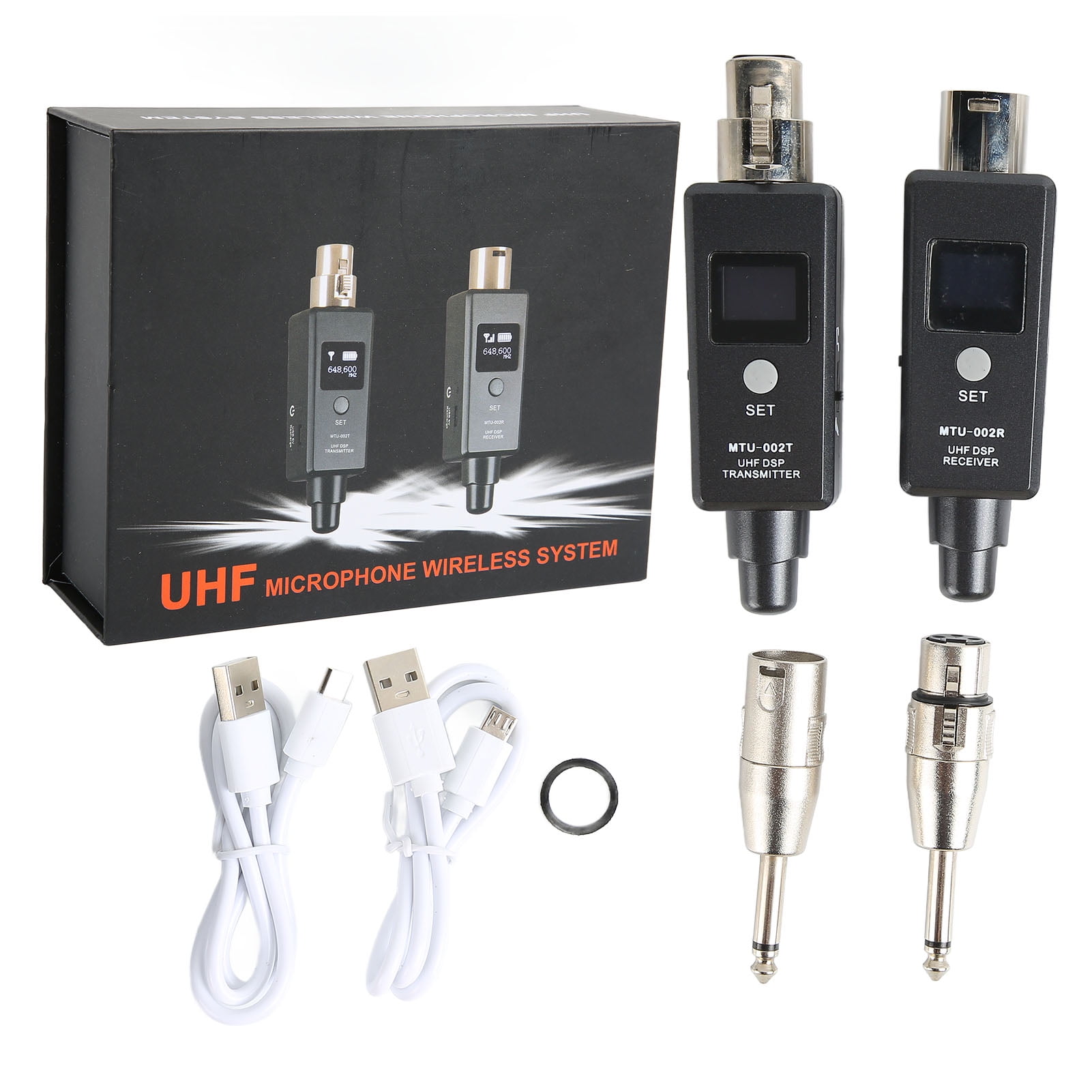 Microphone Wireless System XLR Wireless Transmitter and Receiver