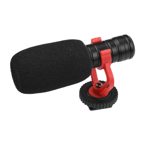 Microphone,With 3.5mm Port Windshield Compatible With Furry Windshield Camera Video Interview Camera Condenser With Camera Condenser Mic With Port Mount Furry Port Stand And Buzhi Qisuo Bortt