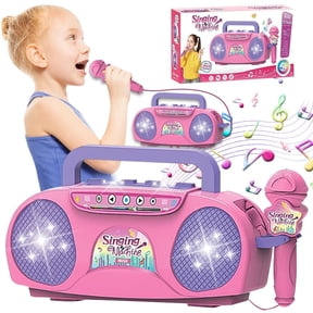 Microphone for Kids Girls Toys Age 2 3 4 5 6, Singing Microphone for Girls Toys Ages 4-6, Birthday Gifts Toys for Toddler Girls 3 4 5 6 7 Year Old