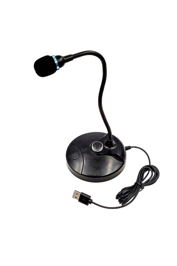 Microphone for PC Computer USB Microphone Desktop Condenser With Mute Button Gaming Mic for Streaming Podcasting