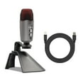 thumbnail image 1 of Microphone with Stand for Birthday &Streaming Conference Professional Mic Listening, 1 of 10