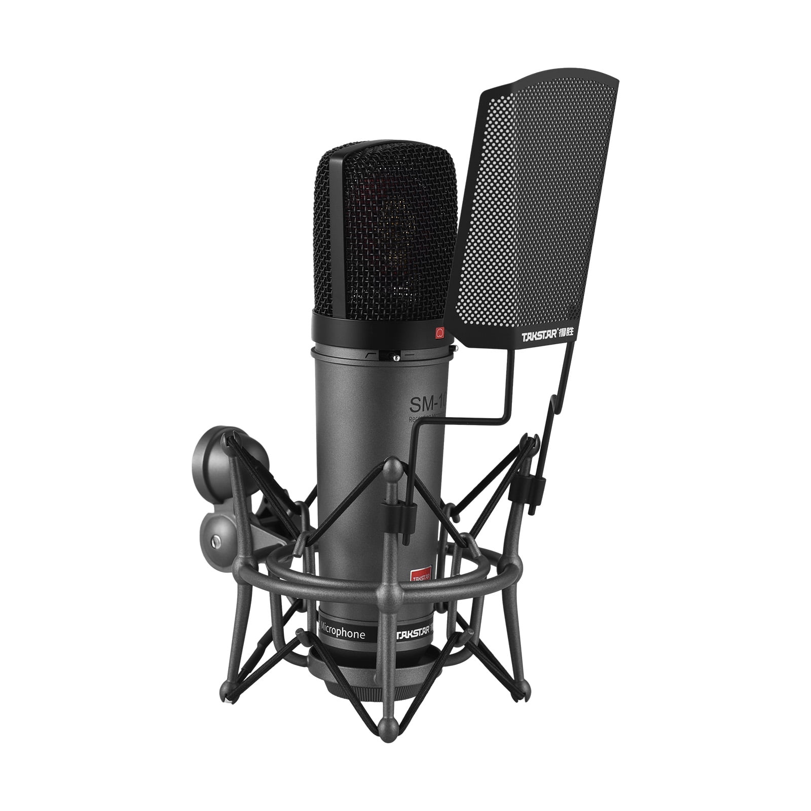Windscreen Metal Microphones,48v Network With Metal Windscreen Huiop Mount 48v Metal ...