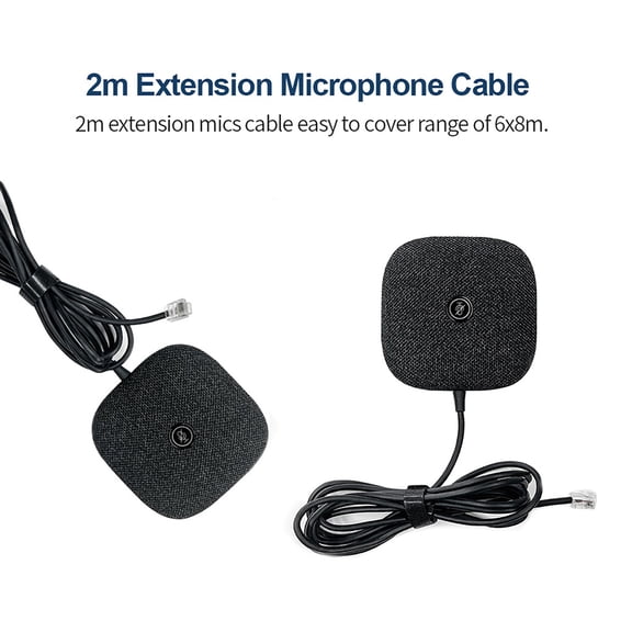 Microphones,Conference Built-in 4 Function Pc Laptop Online U-sb Pc Laptop Video Noise Function Pc 4 Hi-fi 2 Voice Pickup Noise Pickup Noise Function Bt Conference 2 Mic Voice Usb Dsfen Anrio