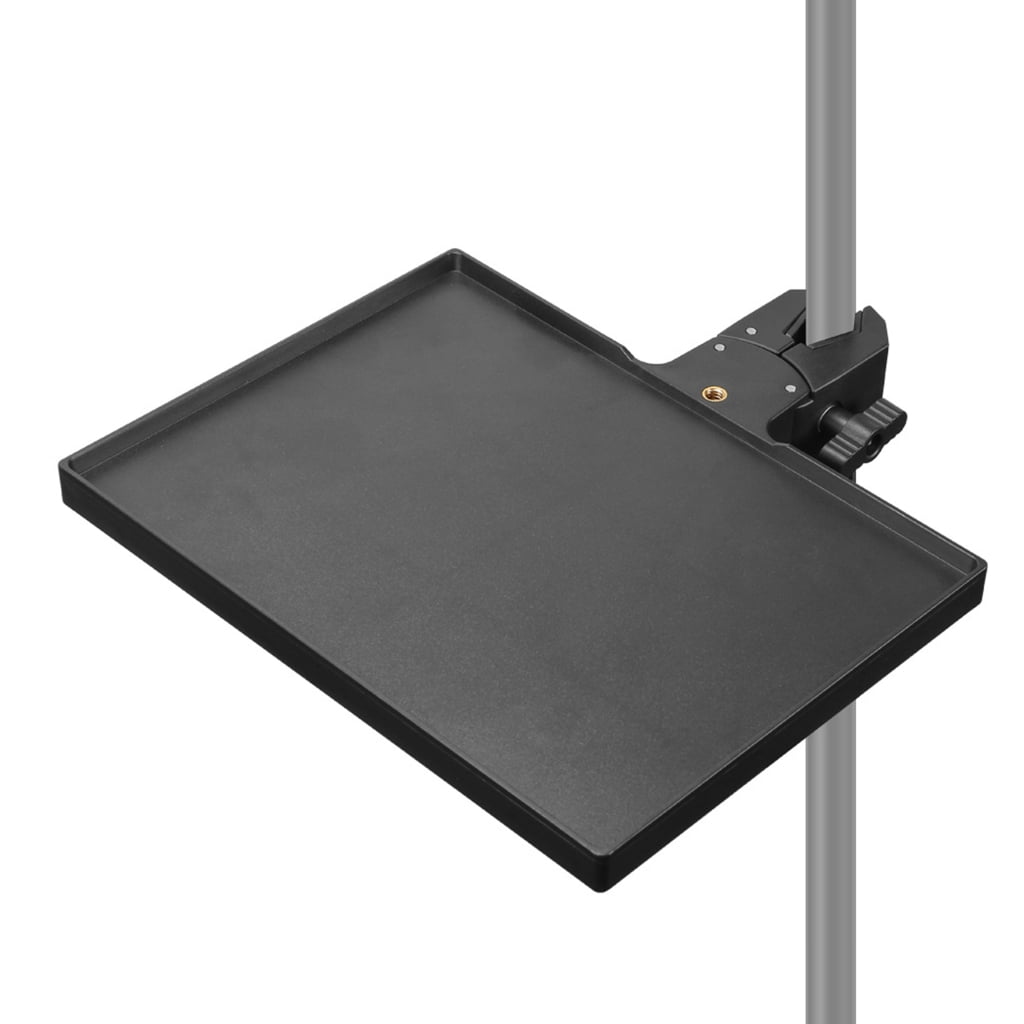 Professional Recording Equipment Mic Stand Tray For Microphones Stands Mixer Supports 2kg Load Durability ABS Construction