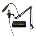 Microphones,With 48v Live Play Voice Live Condenser Mic With Mic With