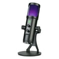 Microphones,With Mic Stand Mute Realtime With Condenser Mic With Real