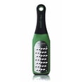 thumbnail image 1 of Microplane Artisan Extra Coarse Grater with Cover, Green, Non-Slip Base, Dishwasher Safe, 1 of 4