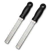 Microplane Classic Grater/Zester 2-Pack, Classic Black Handle