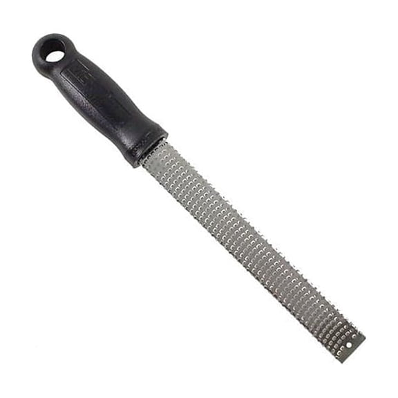Microplane Classic Stainless Steel Zester and Cheese Grater - Black