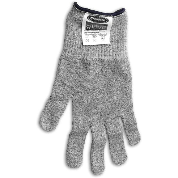 Microplane Cut Resistant Kitchen Safe Adult Glove - Gray, One Size