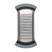 Microplane Mixing Bowl Grater - Extra Coarse Grater for Cauliflower Rice - Black & Grey