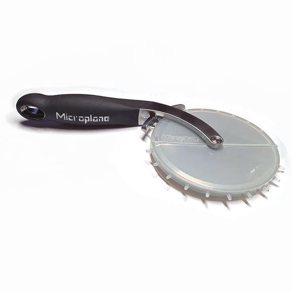 Microplane Pizza Wheel with Dough Docker