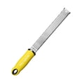 thumbnail image 1 of Microplane Premium Classic Series Zester - Durable Stainless Steel Citrus Grater for Lemon, Ginger, Garlic, and Spices with Sharp Blades and Ergonomic Handle, Dishwasher Safe - Yellow, 1 of 5