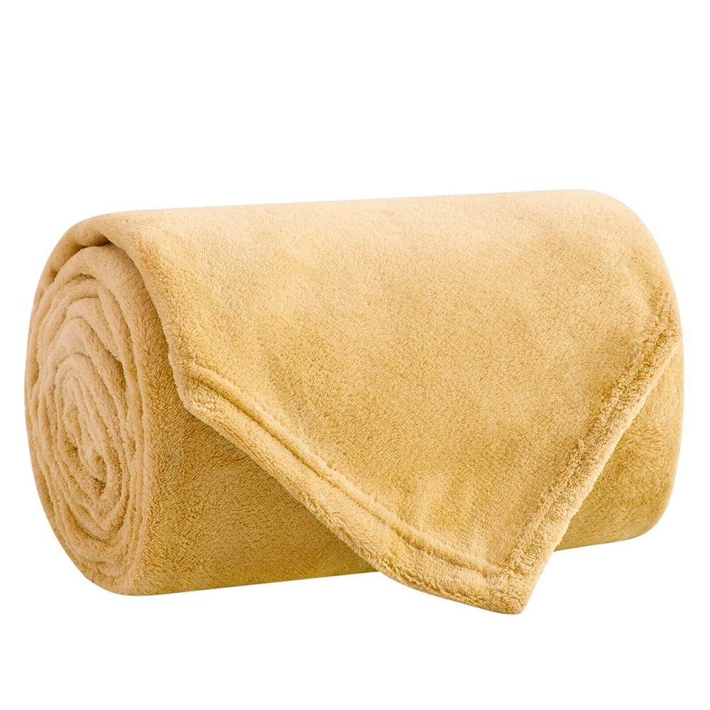 Microplush Velvet Fleece Blanket Premium Ultra Soft Easy Care