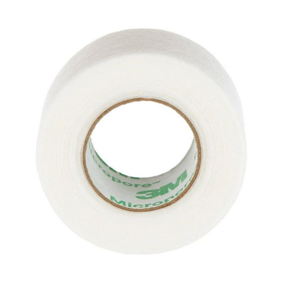 Micropore Standard Hypoallergenic Paper Surgical Tape ''1 x 10 Yards, 1 Count'' 4 Pack