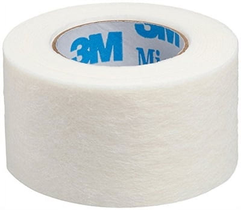 Micropore Surgical Medical Tape, 1" X 10 Yards, Paper, White, 3M 1530-1 - Case of 120