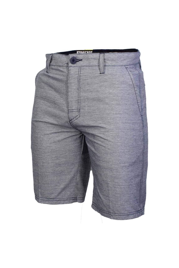 Mens Causal Lightweight Flat Front Shorts (40, Air Stream Navy)