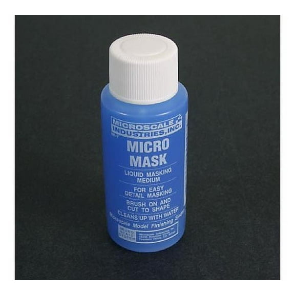 Microscale Industries MI7 Micro Mask - 1 Oz Bottle - (Like Masking Tape in a Bottle)