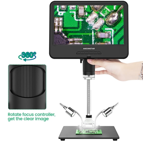 Microscope,12 Million Ips Microscope Picture Video Maintenance Workbench With Picture Video Maintenance Professional Microscope With Led Fill Microscope Eryue Professional Million Ips Screen