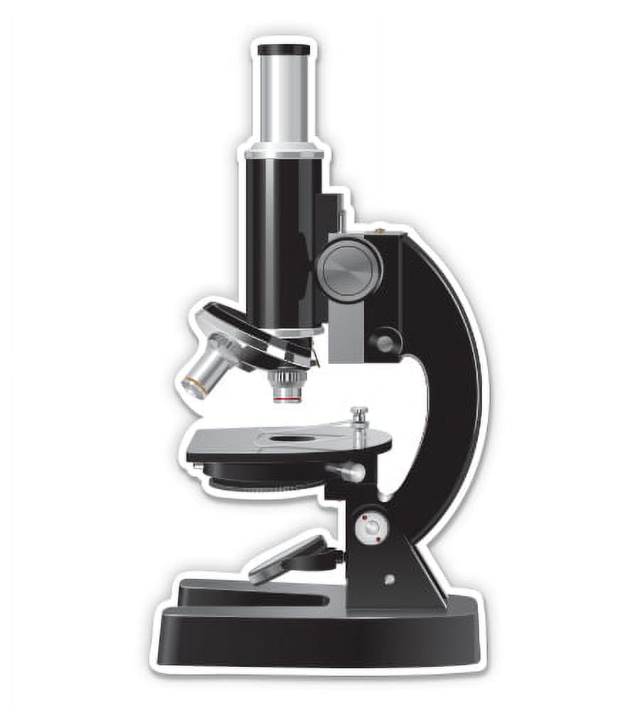 Microscope - 12" Vinyl Sticker Waterproof Decal - Walmart.com