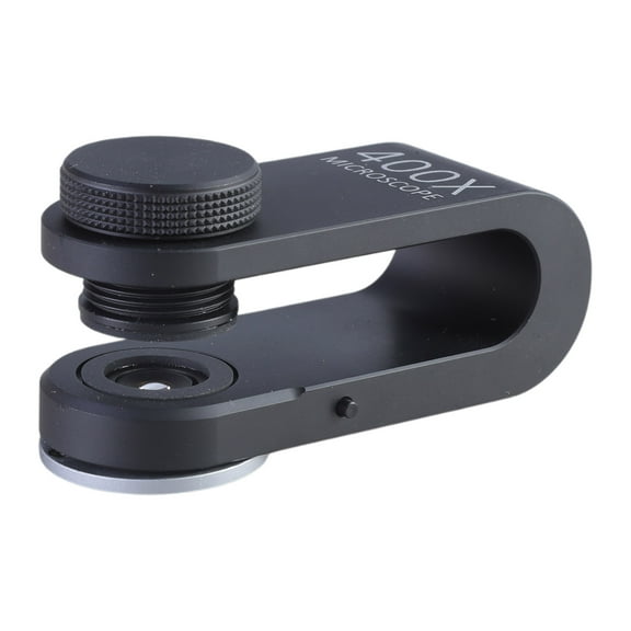 Microscope 400x Magnification Pocket Mobile Microscope Compatible for w/ Adults & Kids Magnifying Camera At