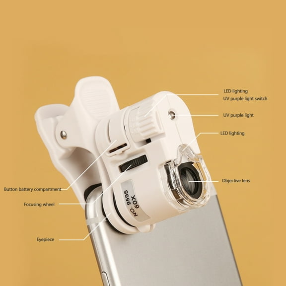 Microscope 60X Mini Portable Smartphone Microscope