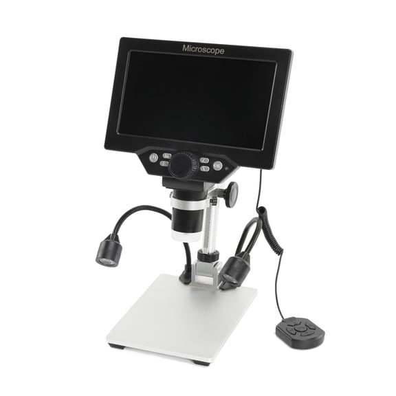 Microscope,B1200 Microscope 7 Color Screen Lcd Amplification With Metal Screen Lcd Display With Metal Stand Metal Stand And Inch Color Screen Microscope 7 Inch Stand And Two 7 Inch Color