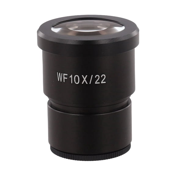 Microscope Eyepiece for Stereo Microscopes WF10X2022 WF20X1012, 30mm Interface, Optical Glass Lens with FMC Coating and Metal Construction for Stable Use (WF10X/22)
